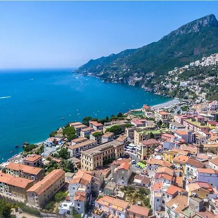 Casa Gabriella - Amalfi Coast - Free Parking - Full Sea View Villa Vietri Buitenkant foto